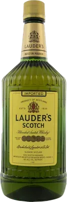 Lauders Scotch bottle