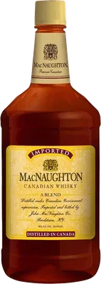 Macnaughton Canadian Whisky bottle
