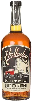 Holladay Red Wheat 6yr Bourbon Bib bottle