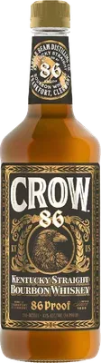Crow 86 Straight Bourbon Whiskey bottle