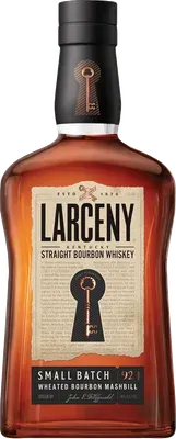 Larceny Bourbon bottle