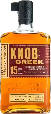 Knob Creek 15 Yr bottle