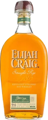 Elijah Craig Rye bottle