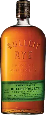 Bulleit 95 Rye Whiskey bottle