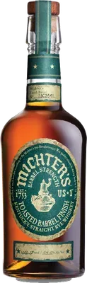 Michters Rye Toasted Barrel Strngth 750m bottle