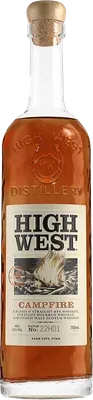 High West Campfire Blended Whiske bottle