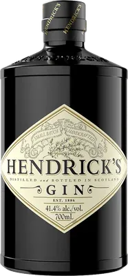 Hendricks Gin bottle