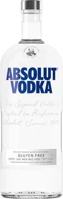 Absolut Vodka bottle