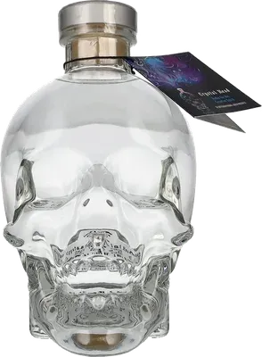 Crystal Head Vodka bottle
