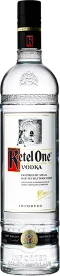 Ketel One Vodka bottle
