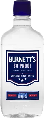 Burnetts Vodka bottle