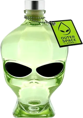 Outerspace Vodka bottle