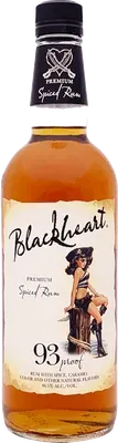 Blackheart Premium Spiced Rum bottle