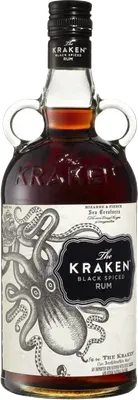 Kraken Black Spiced Rum bottle