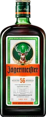 Jagermeister Liqueur bottle