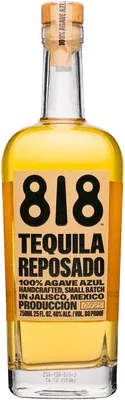 818 Reposado Tequila bottle