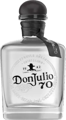 Don Julio 70 Cristalino Tequila bottle