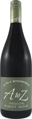 A To Z Pinot Noir bottle