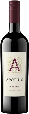 Apothic Merlot bottle