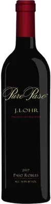J Lohr Pure Paso Red Blend bottle