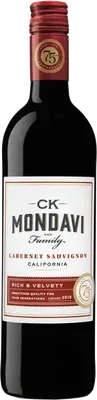 Ck Mondavi Cabernet bottle