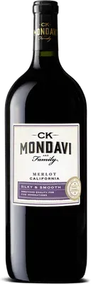 Ck Mondavi Merlot bottle