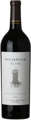 Routestock Napa Cabernet bottle