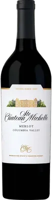 Chat St Michelle Merlot bottle