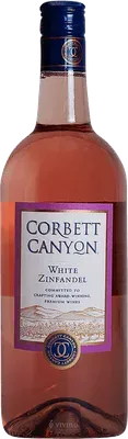 Corbett Canyon Wh Zinfandel bottle