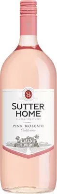 Sutter Home Pink Moscato bottle