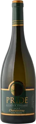 Pride Mtn Chardonnay bottle